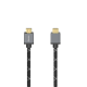 Кабел HAMA Ultra HD, HDMI мъжко - HDMI мъжко, 8K, 48GB/s,метал, 3 м, Позл. конектори, Ethernet