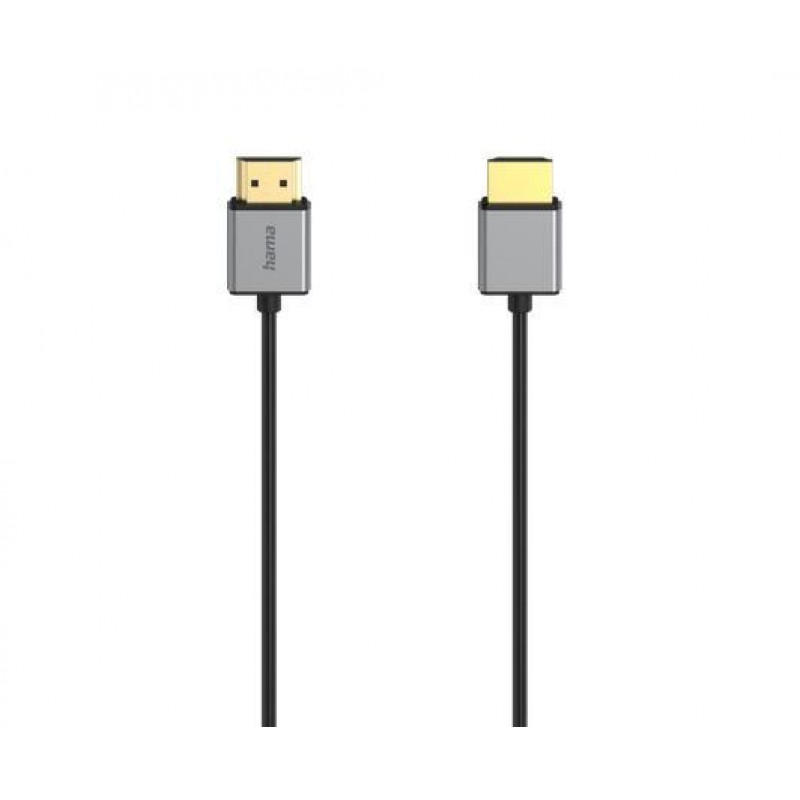 Кабел Hama ултра високоскоростен HDMI, сертифициран, 8K, алуминий, 1,5 м, HAMA-205449
