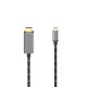 Кабел USB-C мъжко - HDMI мъжко, Ultra-HD 8K@60Hz, 1.5м, HAMA-200509