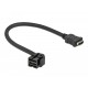 Keystone модул Delock, HDMI женско 110° - HDMI женско, Черен, DELOCK-86853