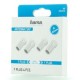 Адаптер HAMA, F-конектор мъжко, Метален, 4 броя, HAMA-205273