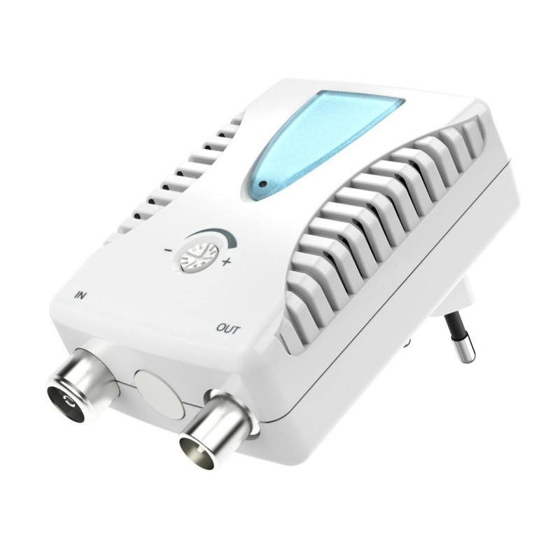 HAMA Антенен усилвател, 25 dB, контролируем, BB/CATV, HAMA-205234