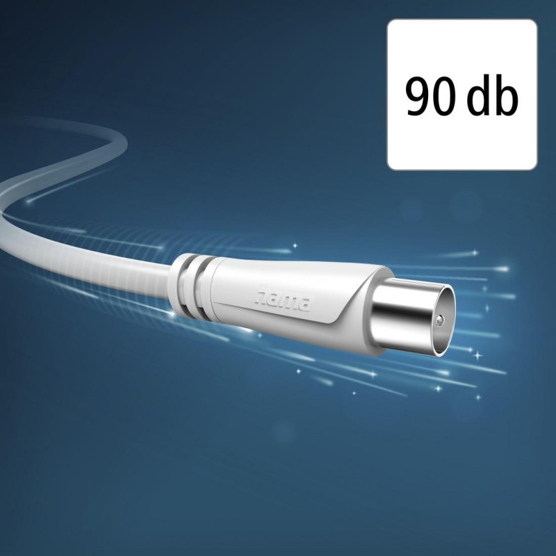 HAMA Коаксиален антенен кабел, 5 м, 90 dB, HAMA-205047