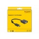 Адаптер Delock 63482 DisplayPort мъжко - DVI женско, DELOCK-63482