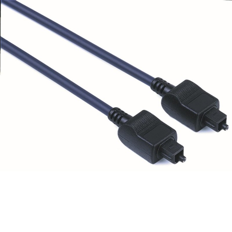 Оптичен кабел HAMA 205131, ODT Toslink plug - ODT Toslink plug, 1.5 m, Черен, HAMA-205131